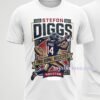 A Commemorative T Shirt Celebrating A Season For Stefan Diggs