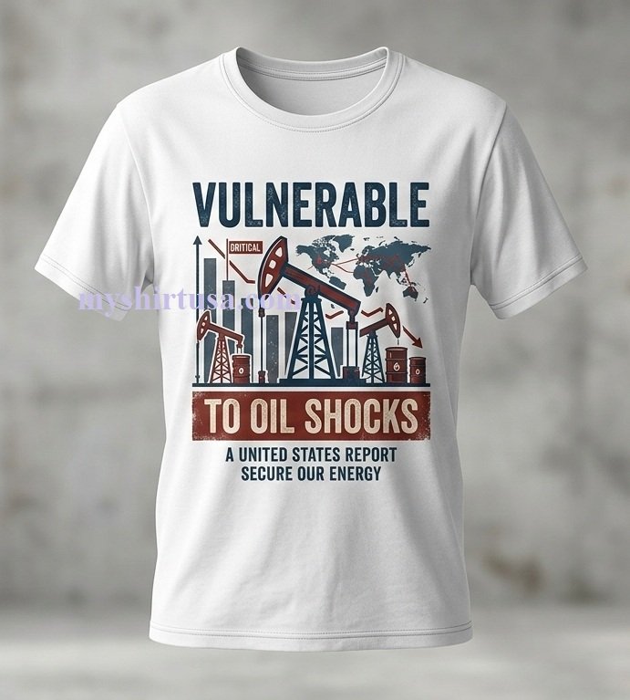 Vulnerable to Oil Shocks t-shirt trend Vulnerable To Oil Shocks T Shirt Trend