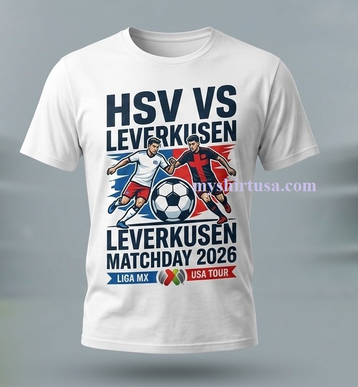hsv vs leverkusen t-shirt Hsv Vs Leverkusen T Shirt