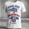 Jazz Vs 76ers T Shirt Sport Usa