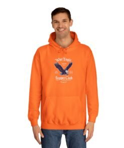 Eagle Emblem Hoodie — Minimalist College-Inspired Pullover