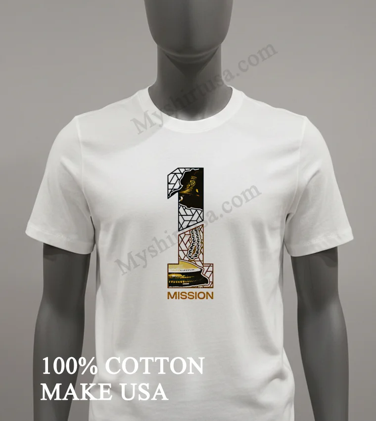1 Mission Shirt White T Shirt 2