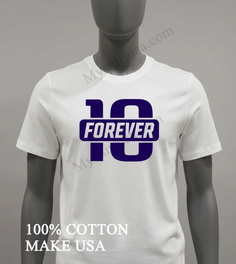 10 Forever Kelsey Plum Shirt White T Shirt 2