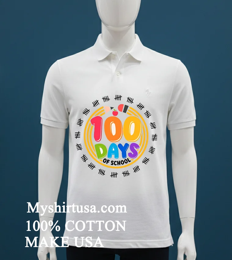 100 Days Of School Shirt White T Shirt