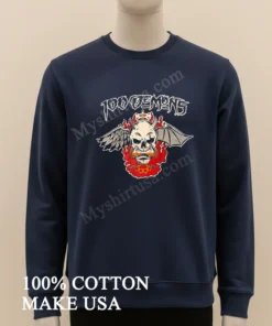 100 Demons Band Logo new t-shirt