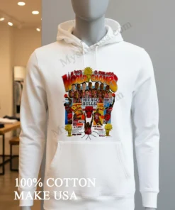 1993 Chicago Bulls 3 Peat Caricature funny america t-shirts