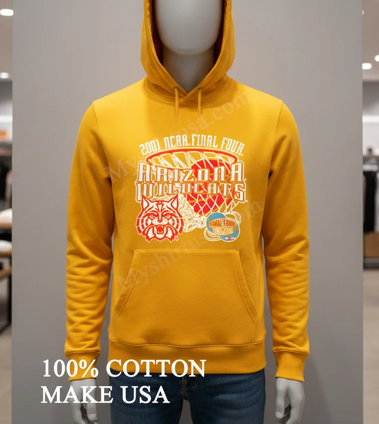 2001 Ncaa Final Four Arizona Wildcats Basketball Championship Logo Shirt - hoodie-shirt 2001 Ncaa Final Four Arizona Wildcats Basketball Championship Logo Shirt Hoodie Shirt