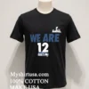 2025 26 Nfc Champions Seattle Seahawks Shirt Balck Shirt