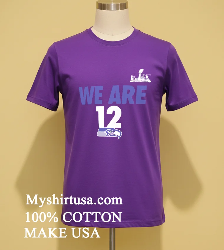 2025 26 Nfc Champions Seattle Seahawks Shirt Purple Shirt