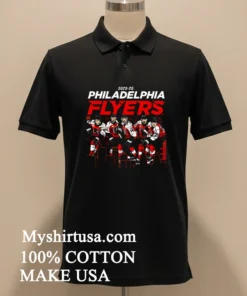 2025 26 Philadelphia Flyers Team Players Skyline T Shirt