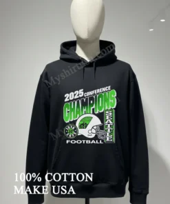 2025 Conference Champions Seattle Seahawks Football Helmet City Skyline Shirt
