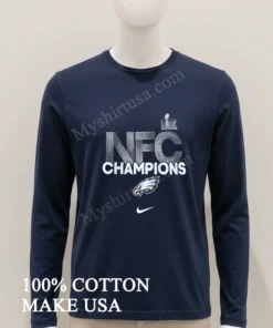 2025 Nfc Champions Philadelphia Eagles funny america t-shirts