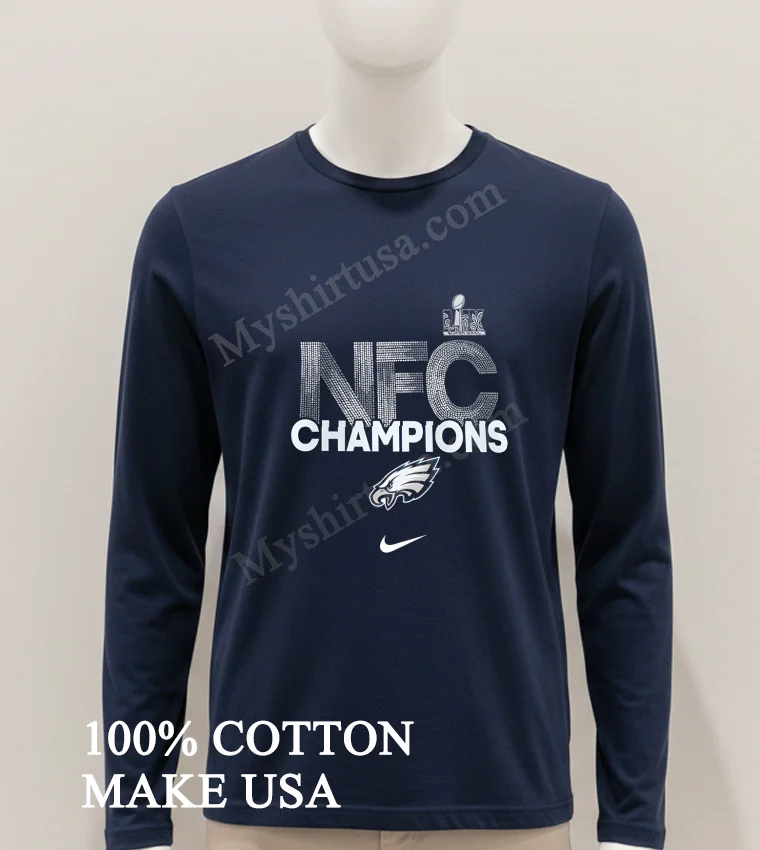 2025 Nfc Champions Philadelphia Eagles funny america t-shirts - hoodie-shirt 2025 Nfc Champions Philadelphia Eagles Shirt Hoodie Shirt