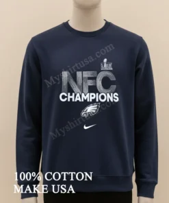 2025 Nfc Champions Philadelphia Eagles funny america t-shirts