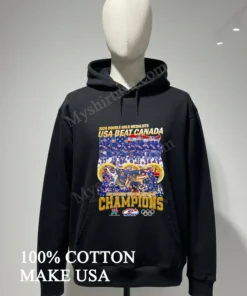 2026 Double Gold Medalists Usa Beat Canada Hockey funny america t-shirts