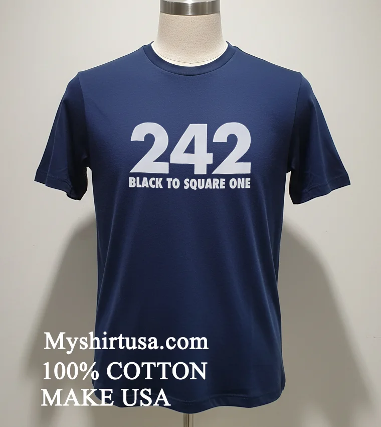 242 Black To Square One Shirt Navy Shirt