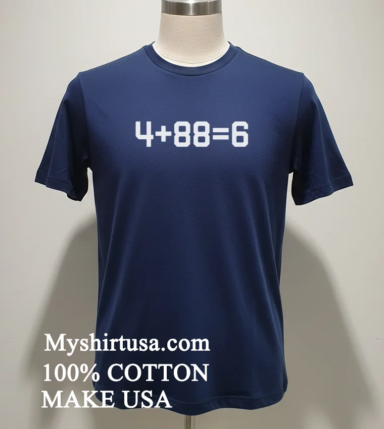 4 + 88 = 6 Dak Prescott And Ceedee Lamb Shirt - navy-shirt 4 88 6 Dak Prescott And Ceedee Lamb Shirt Navy Shirt 1