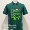 6 7 Meme Nice Naughty 67 Christmas Shirt Green Shirt