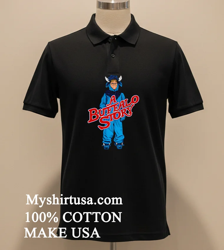 A Buffalo Story Cosplay Shirt - balck-shirt A Buffalo Story Cosplay Shirt Balck Shirt