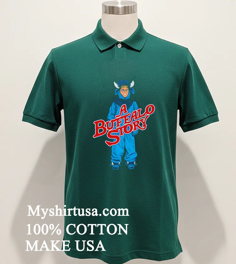 A Buffalo Story Cosplay Shirt - green-shirt A Buffalo Story Cosplay Shirt Green Shirt