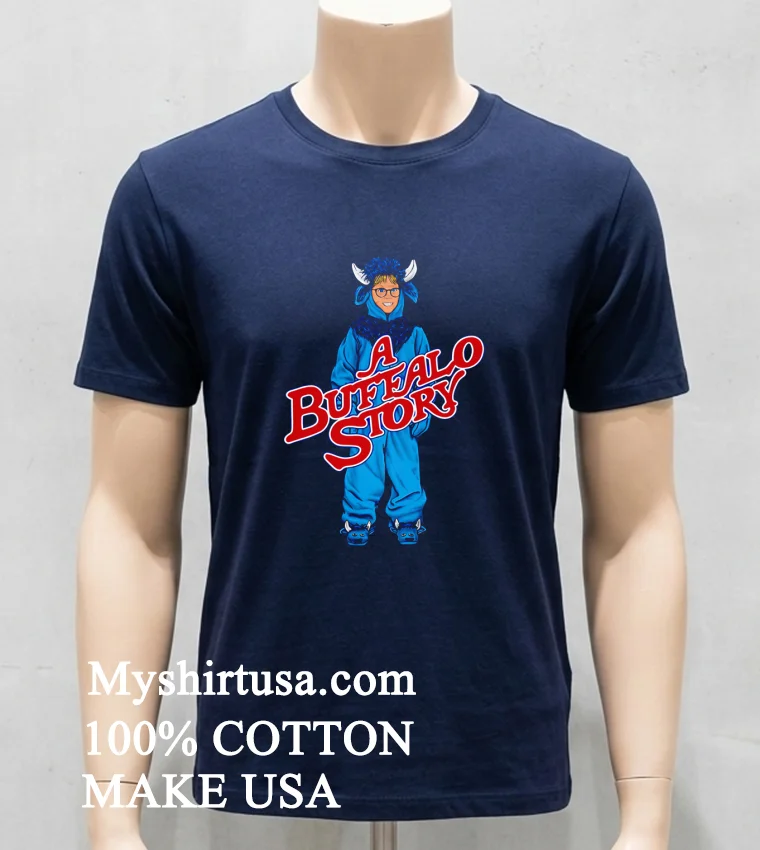 A Buffalo Story Cosplay Shirt Navy Shirt