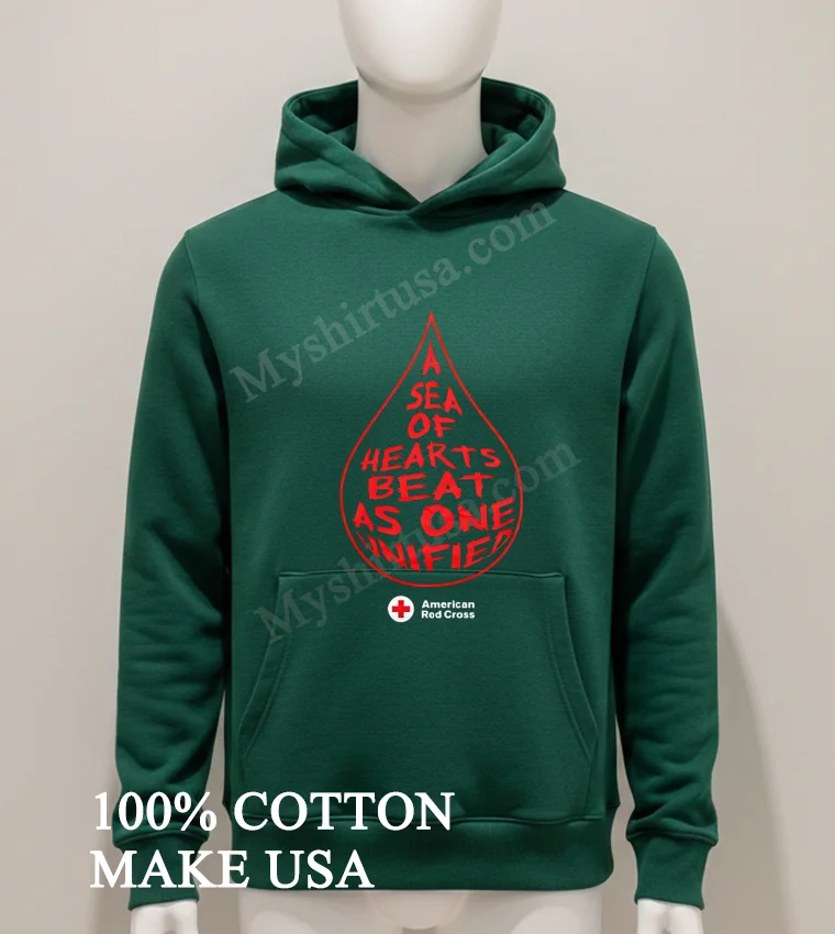 A Sea Of Hearts Beat As One Unified new t-shirt - hoodie-shirt A Sea Of Hearts Beat As One Unified Shirt Hoodie Shirt