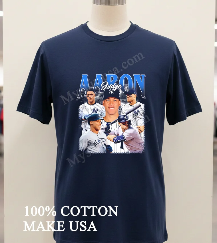 Aaron Judge New York Yankees Graphic Mlb new t-shirt - navy-shirt Aaron Judge New York Yankees Graphic Mlb Shirt Navy Shirt 1