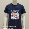Aaron Judge New York Yankees Graphic Mlb Shirt Navy Shirt 2