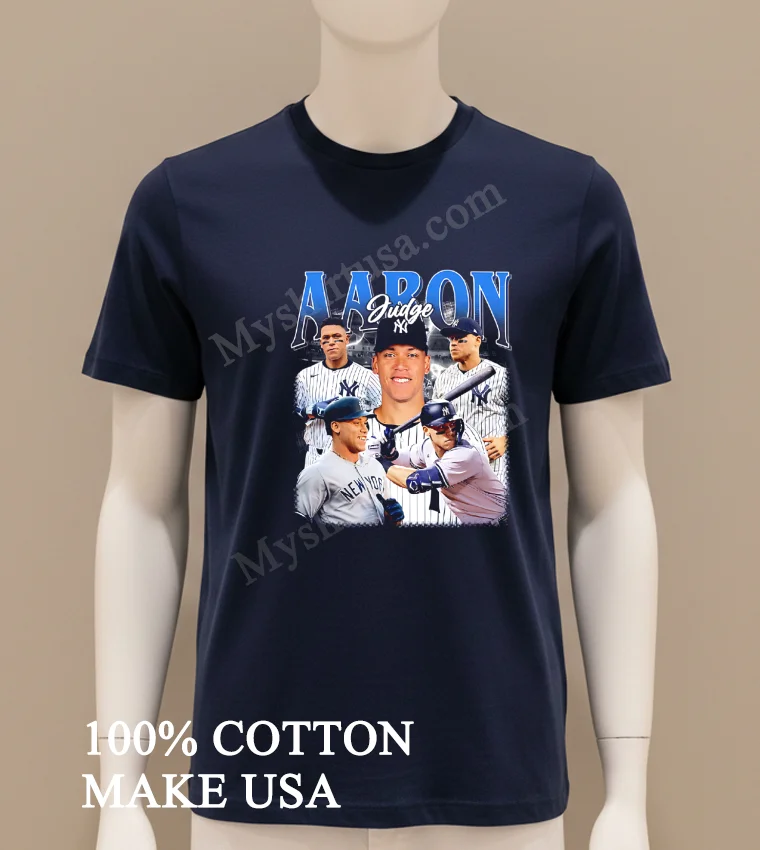 Aaron Judge New York Yankees Graphic Mlb new t-shirt - navy-shirt Aaron Judge New York Yankees Graphic Mlb Shirt Navy Shirt
