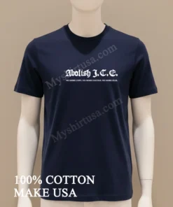 Abolish I.c.e. No More Cops Fascism Fear Political funny america t-shirts