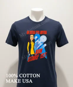 Ad Astra Per Aspera Join Starfleet funny america t-shirts