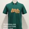 Adam Sweet Band Logo Shirt Green Shirt