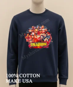 Aew Saturday Collision Tnt Pro Wrestling Stars funny america t-shirts