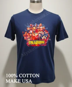 Aew Saturday Collision Tnt Pro Wrestling Stars funny america t-shirts