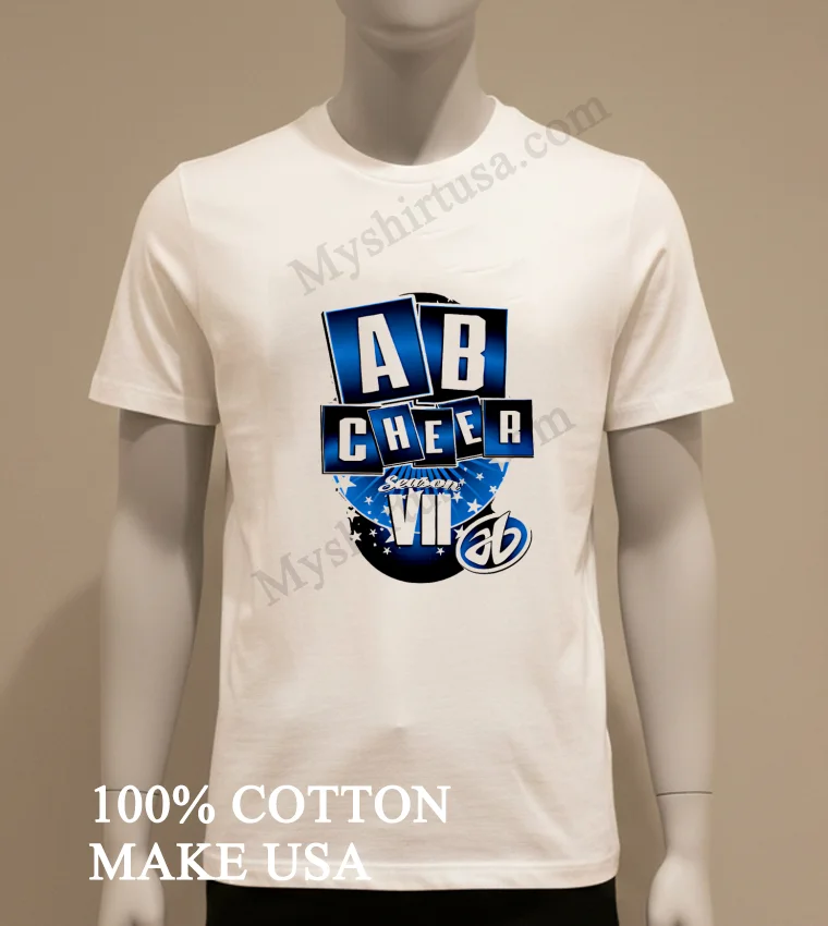 Air Benders Cheer Season Seven funny america t-shirts - white-t-shirt Air Benders Cheer Season Seven Shirt White T Shirt