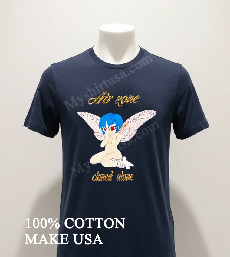 Air Zone Fairy Cloned Alone Shirt Navy Shirt 1