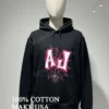 Aj Pink Spider Web And Skeleton Heart Graphic Shirt Hoodie Shirt