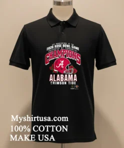 Alabama Crimson Tide Ncaa 2026 Rose Bowl Champions Shirt