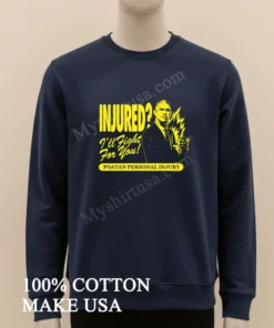 Alex Poatan Pereira Injured I Ll Fight For You Poatan Personal Injury new t-shirt