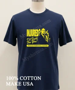 Alex Poatan Pereira Injured I Ll Fight For You Poatan Personal Injury new t-shirt