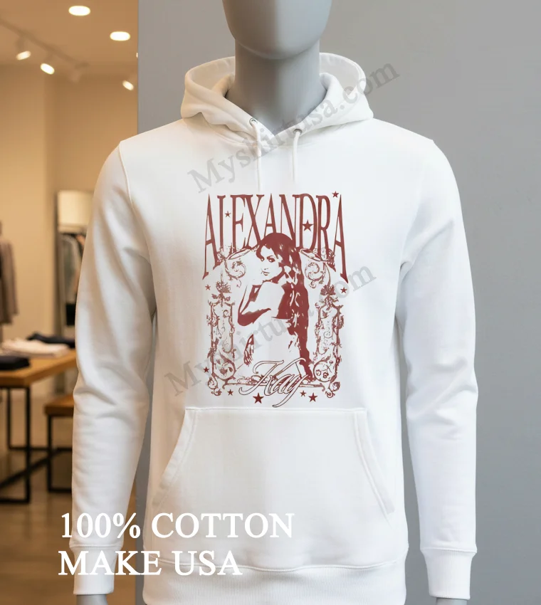 Alexandra Kay Floral Border With Star Details funny america t-shirts - hoodie-shirt Alexandra Kay Floral Border With Star Details Shirt Hoodie Shirt