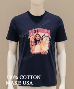 Alexandra Kay Western Style Portrait With Fringe funny america t-shirts