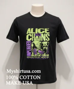Alice In Chains Unplugged Majestic Theater Brooklyn Concert Shirt