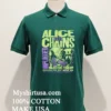 Alice In Chains Unplugged Majestic Theater Brooklyn Concert Shirt Green Shirt