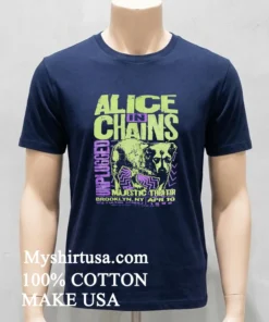 Alice In Chains Unplugged Majestic Theater Brooklyn Concert Shirt