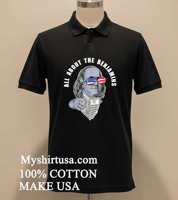 All About The Benjamins new t-shirt - balck-shirt All About The Benjamins Shirt Balck Shirt