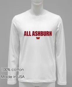 All Ashburn Washington Commanders Shirt