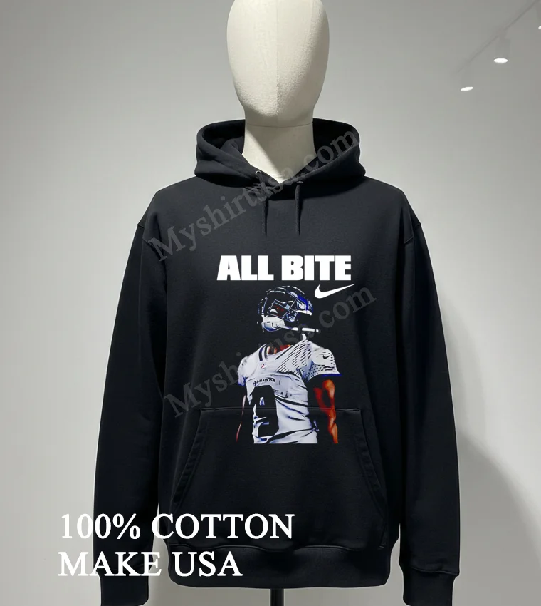 All Bite Seattle Seahawks Number 9 Football Player Graphic Shirt Hoodie Shirt