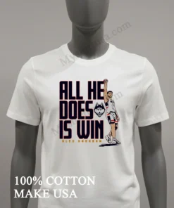 All He Does Is Win Alex Karaban Uconn Huskies funny america t-shirts
