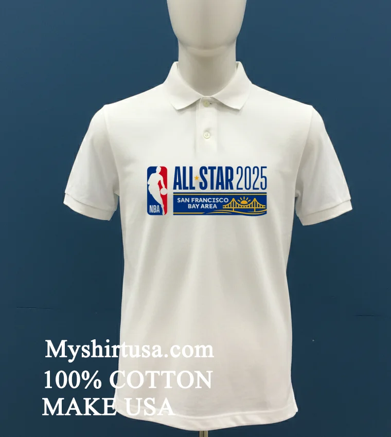 All Star 2025 Nba San Francisco Bay Area Shirt - white-t-shirt All Star 2025 Nba San Francisco Bay Area Shirt White T Shirt 1